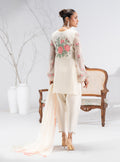 Zainab Chottani | Eid Pret 25 | Avia S Milk White Silk