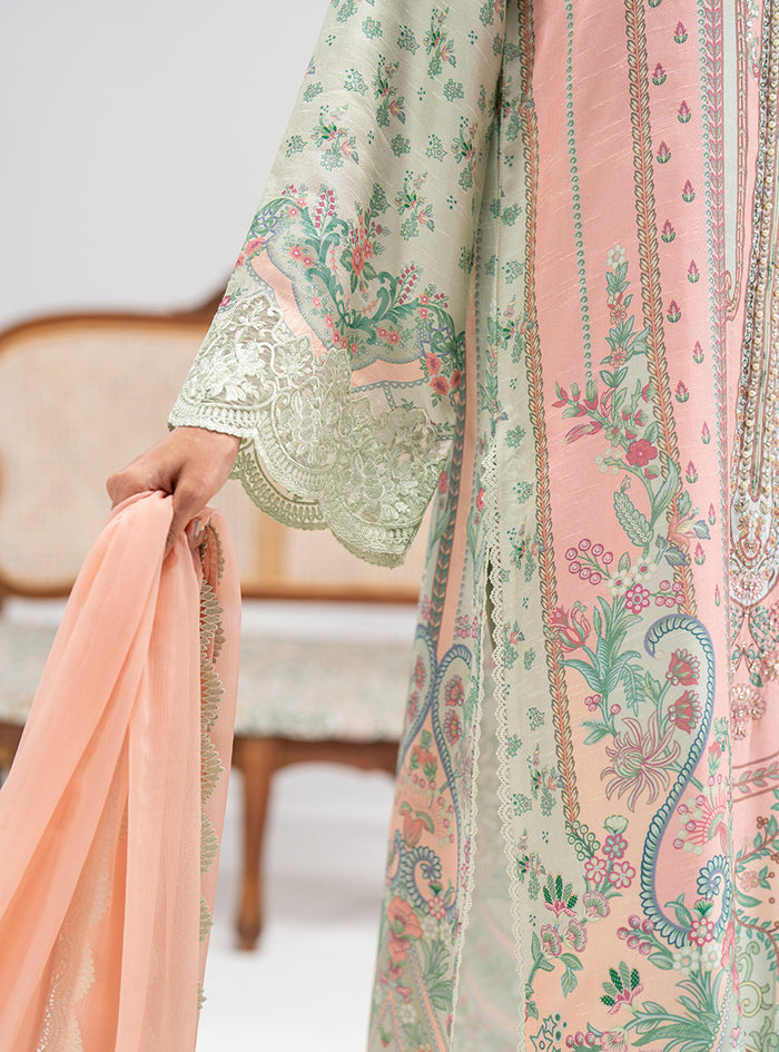 Zainab Chottani | Eid Pret 25 | Fiora M Pink Silk