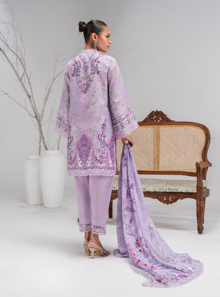 Zainab Chottani | Eid Pret 25 | Irah XS Light Lavender Silk