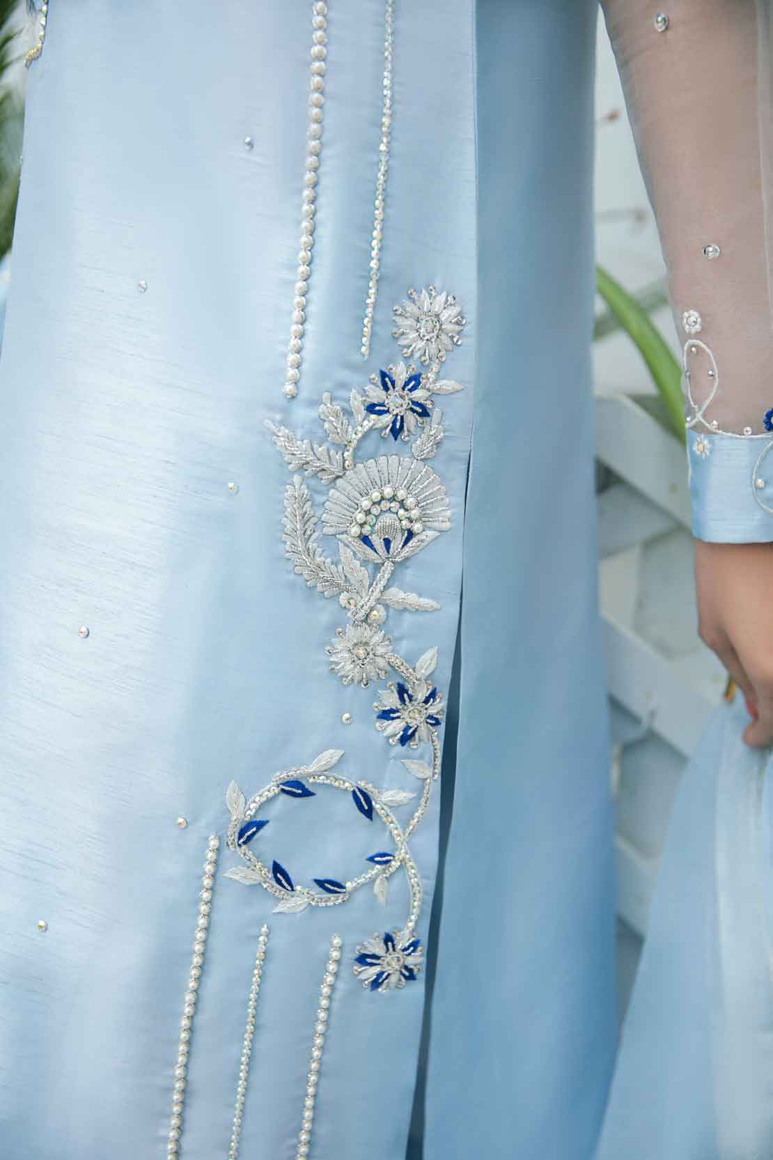 Leon | Leon Luxe Collection | BEAU BLUE - Pakistani Designer Dress - by Leon | Type: Formal - 100% Original at Saira Sultan