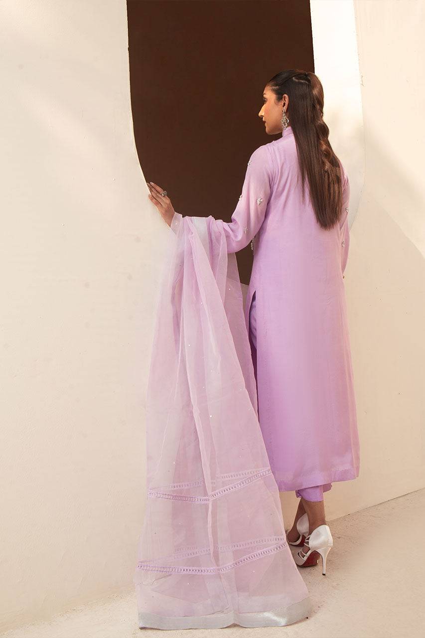 Leon | Leon Luxe Collection | LAVENDER LUXE - Pakistani Designer Dress - by Leon | Type: Formal - 100% Original at Saira Sultan