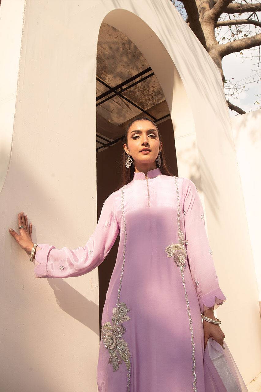 Leon | Leon Luxe Collection | LAVENDER LUXE - Pakistani Designer Dress - by Leon | Type: Formal - 100% Original at Saira Sultan
