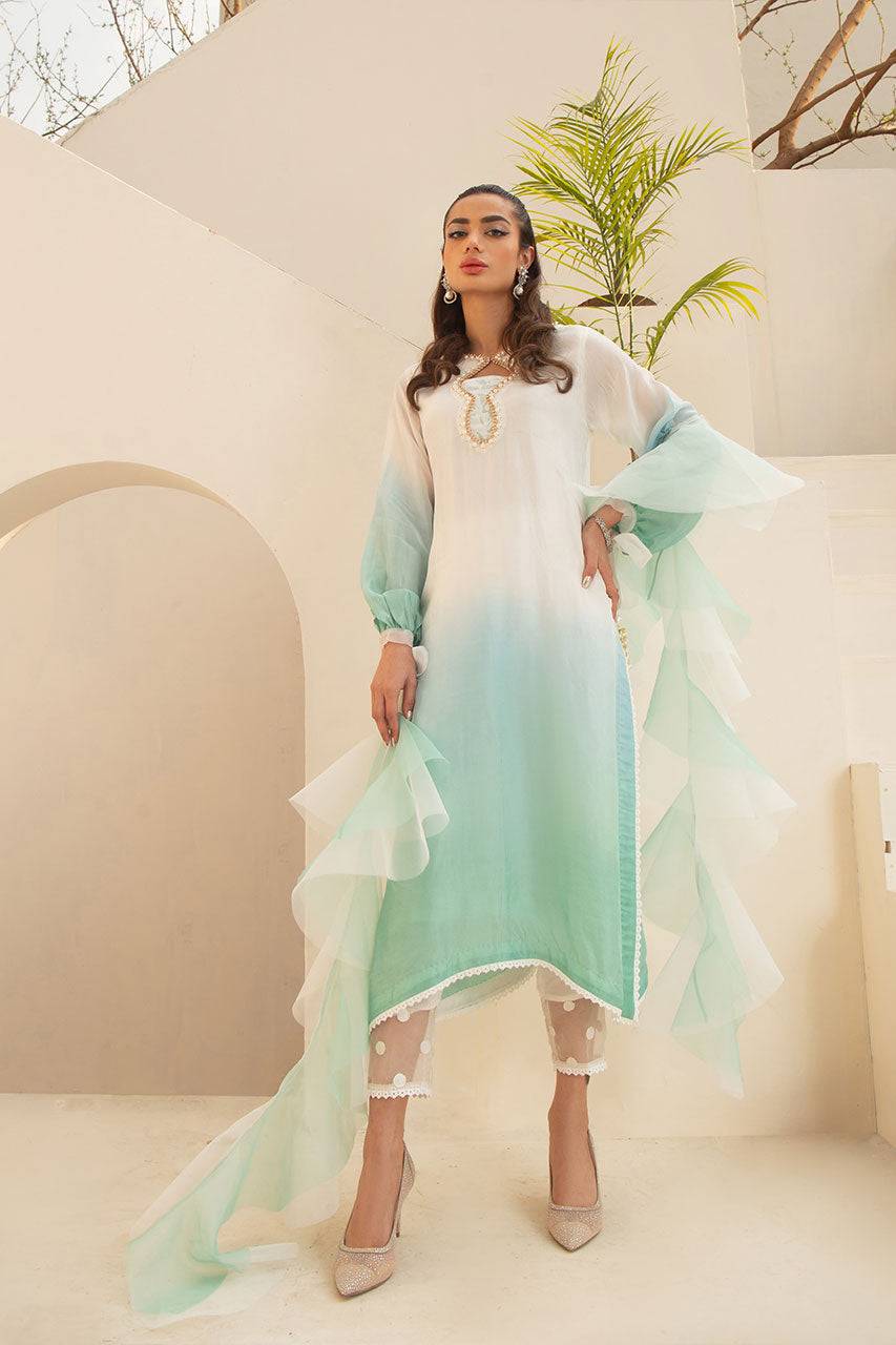 Leon | Leon Luxe Collection | ELENA - Pakistani Designer Dress - by Leon | Type: Formal - 100% Original at Saira Sultan