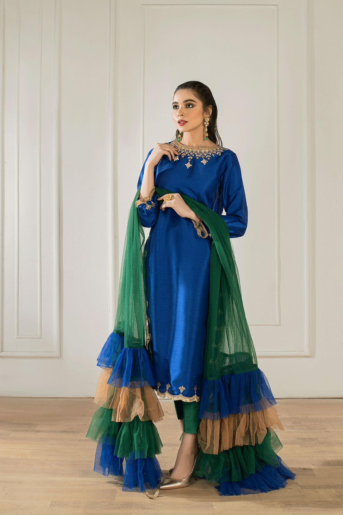 Leon | Leon Luxe Collection | NAIRANG - Pakistani Designer Dress - by Leon | Type: Formal - 100% Original at Saira Sultan