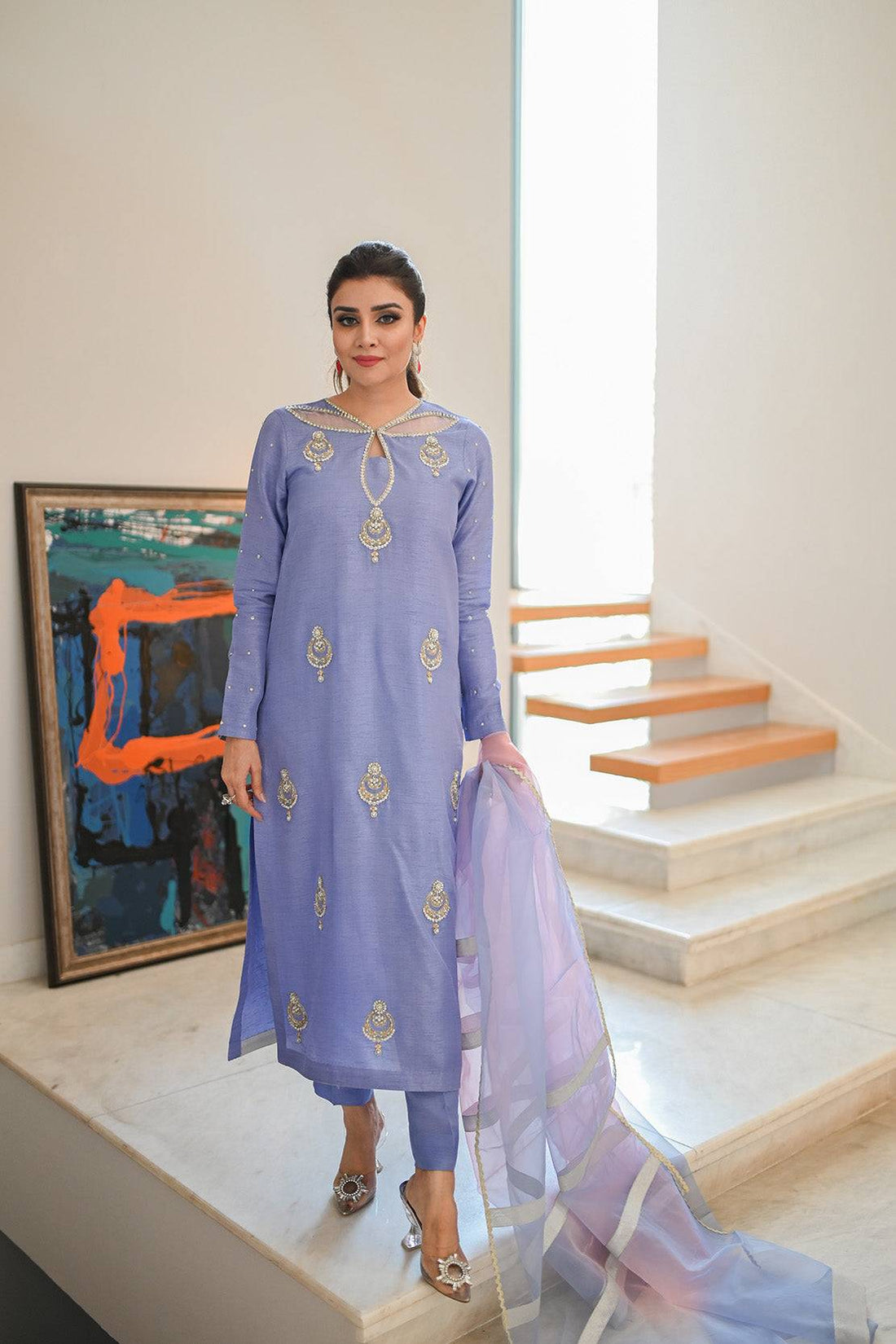Leon | Leon Luxe Collection | AYEZEL - Pakistani Designer Dress - by Leon | Type: Formal - 100% Original at Saira Sultan