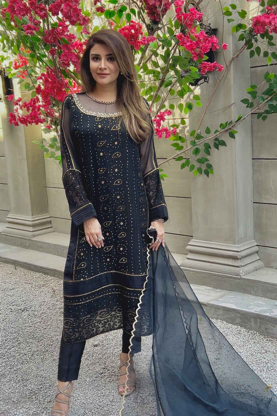 Leon | Leon Luxe Collection | RAVEN - Pakistani Designer Dress - by Leon | Type: Formal - 100% Original at Saira Sultan