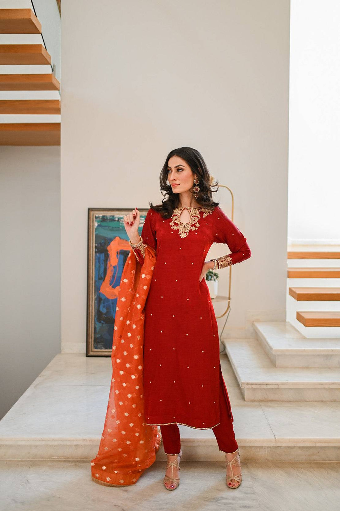 Leon | Leon Luxe Collection | ARZOU - Pakistani Designer Dress - by Leon | Type: Formal - 100% Original at Saira Sultan