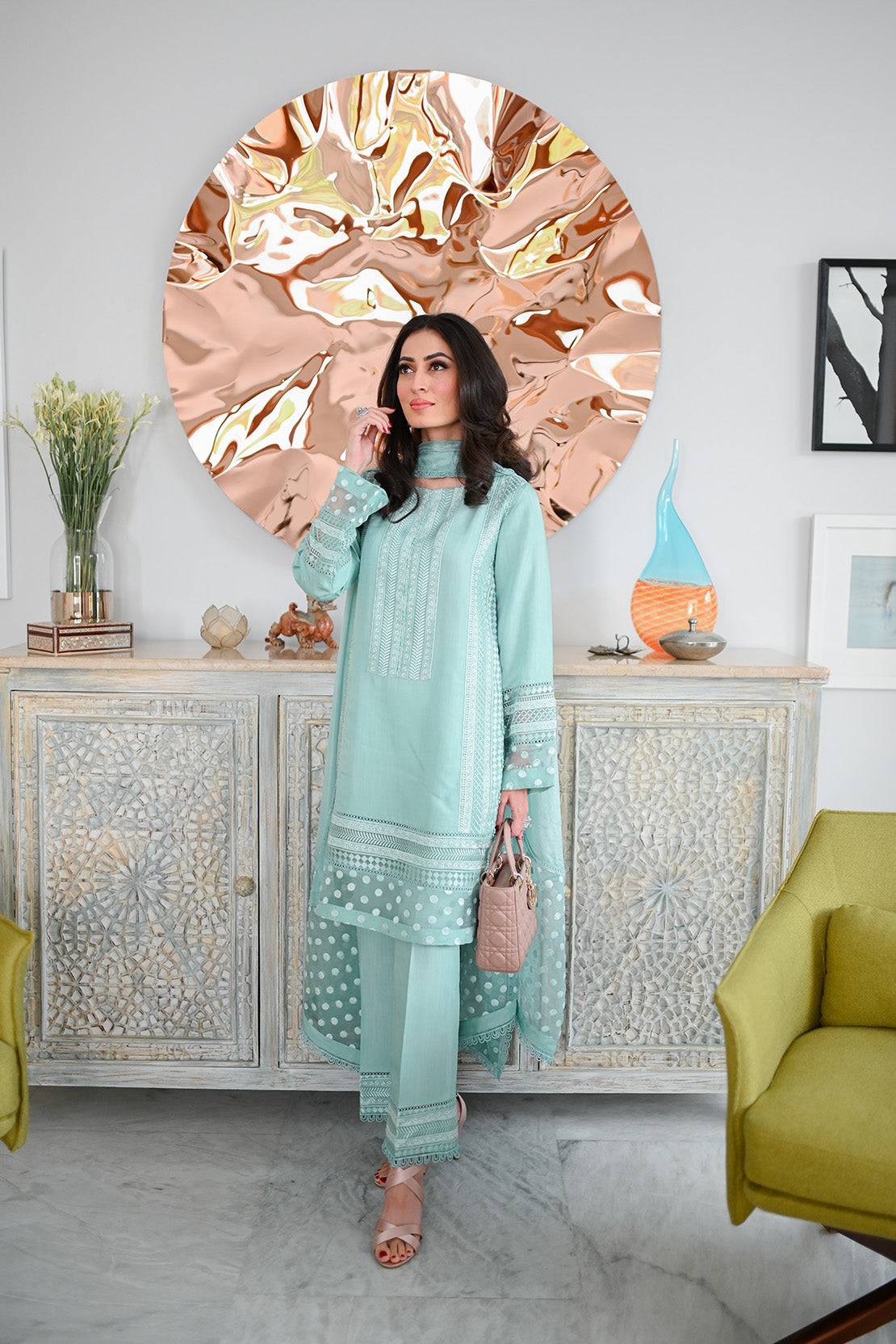 Leon | Leon Luxe Collection | EMILIA - Pakistani Designer Dress - by Leon | Type: Formal - 100% Original at Saira Sultan