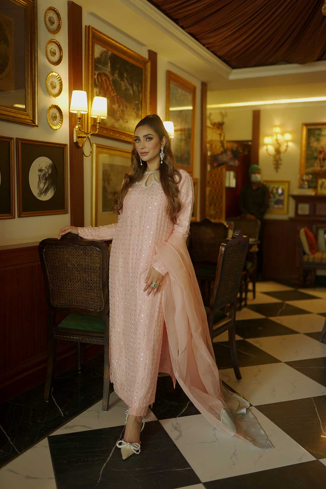 Leon | Leon Luxe Collection | SWAN DRESS - Pakistani Designer Dress - by Leon | Type: Formal - 100% Original at Saira Sultan