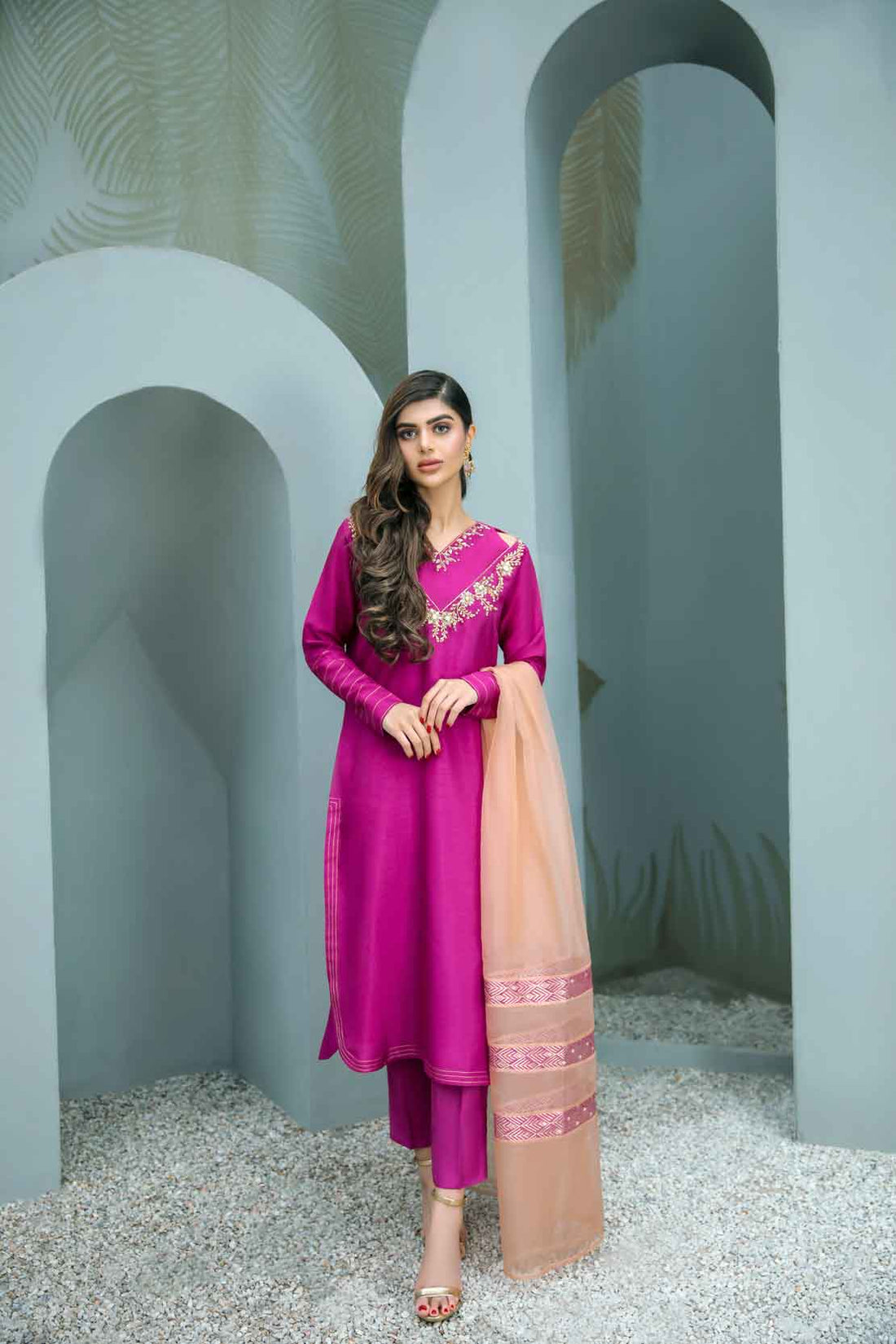 Leon | Leon Luxe Collection | MERAKI - Pakistani Designer Dress - by Leon | Type: Formal - 100% Original at Saira Sultan