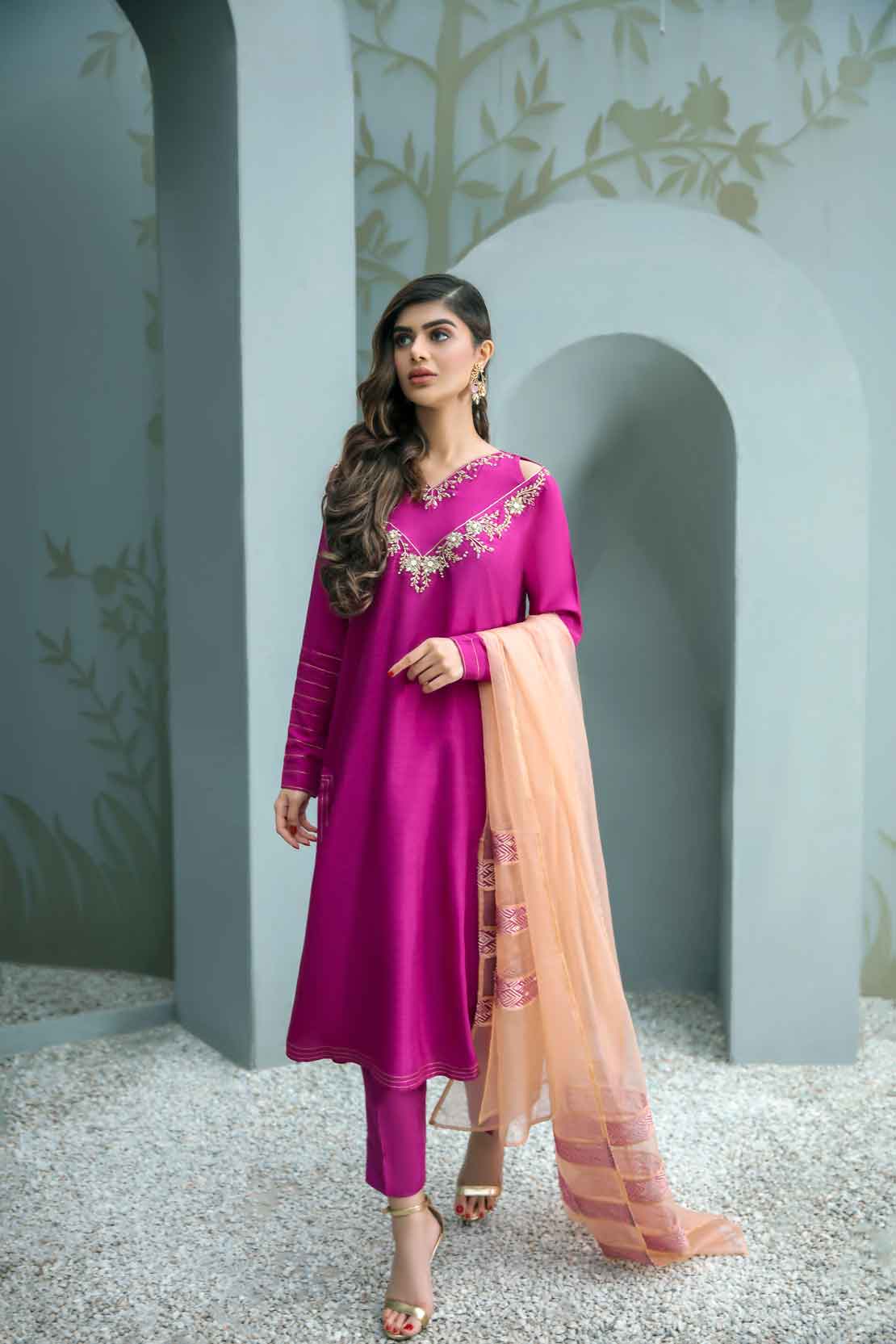 Leon | Leon Luxe Collection | MERAKI - Pakistani Designer Dress - by Leon | Type: Formal - 100% Original at Saira Sultan