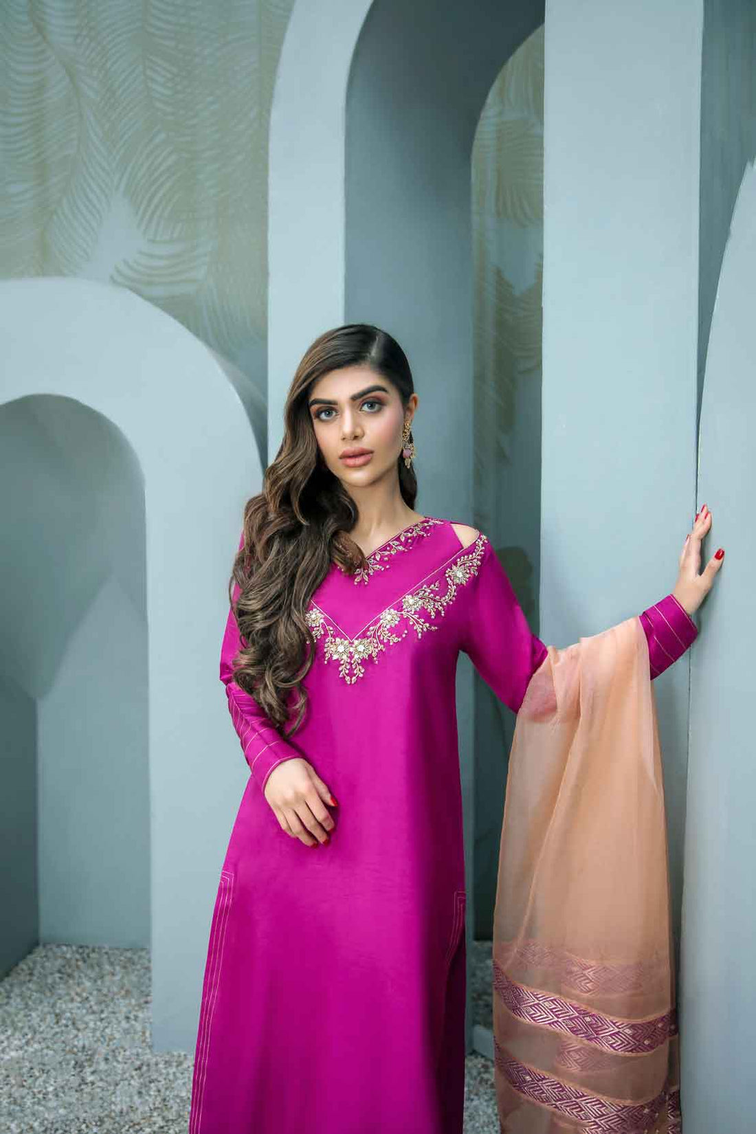 Leon | Leon Luxe Collection | MERAKI - Pakistani Designer Dress - by Leon | Type: Formal - 100% Original at Saira Sultan