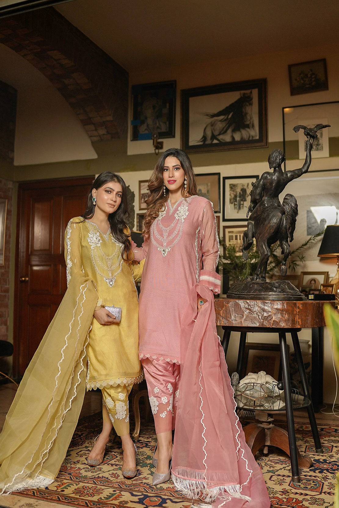Leon | Leon Luxe Collection | ROSA BLANCA - Pakistani Designer Dress - by Leon | Type: Formal - 100% Original at Saira Sultan