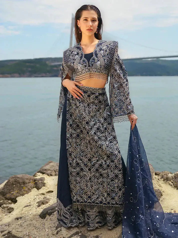 Epoque | Ciel Luxury Couture | THE NIGHT DREAM - Pakistani Designer Dress - by Epoque | Type: Formal - 100% Original at Saira Sultan
