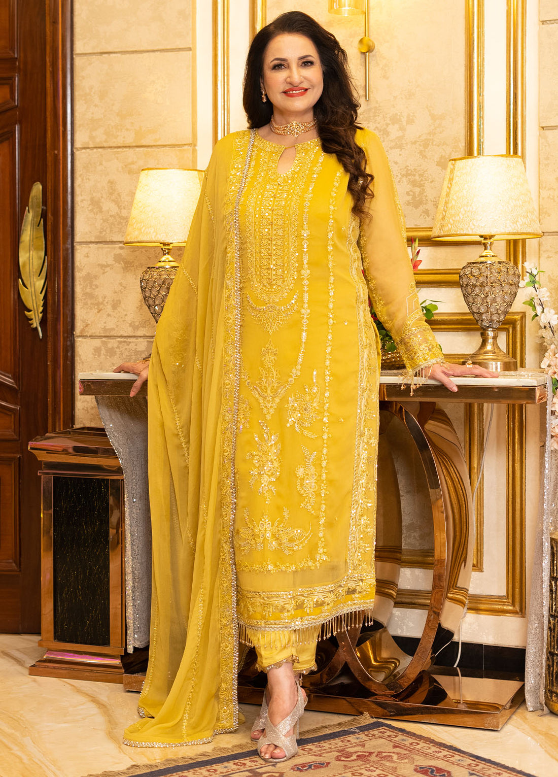 Sahane | Savoir Luxury Formals Savoir | CT-140005 Girasol - Savoir - Pakistani Designer Dress - by Sahane | Type: Formal - 100% Original at Saira Sultan