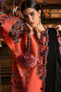 Zaha | Festive Lawn 25 | RANGREZ (ZF-25-06) L Coral Pink Lawn