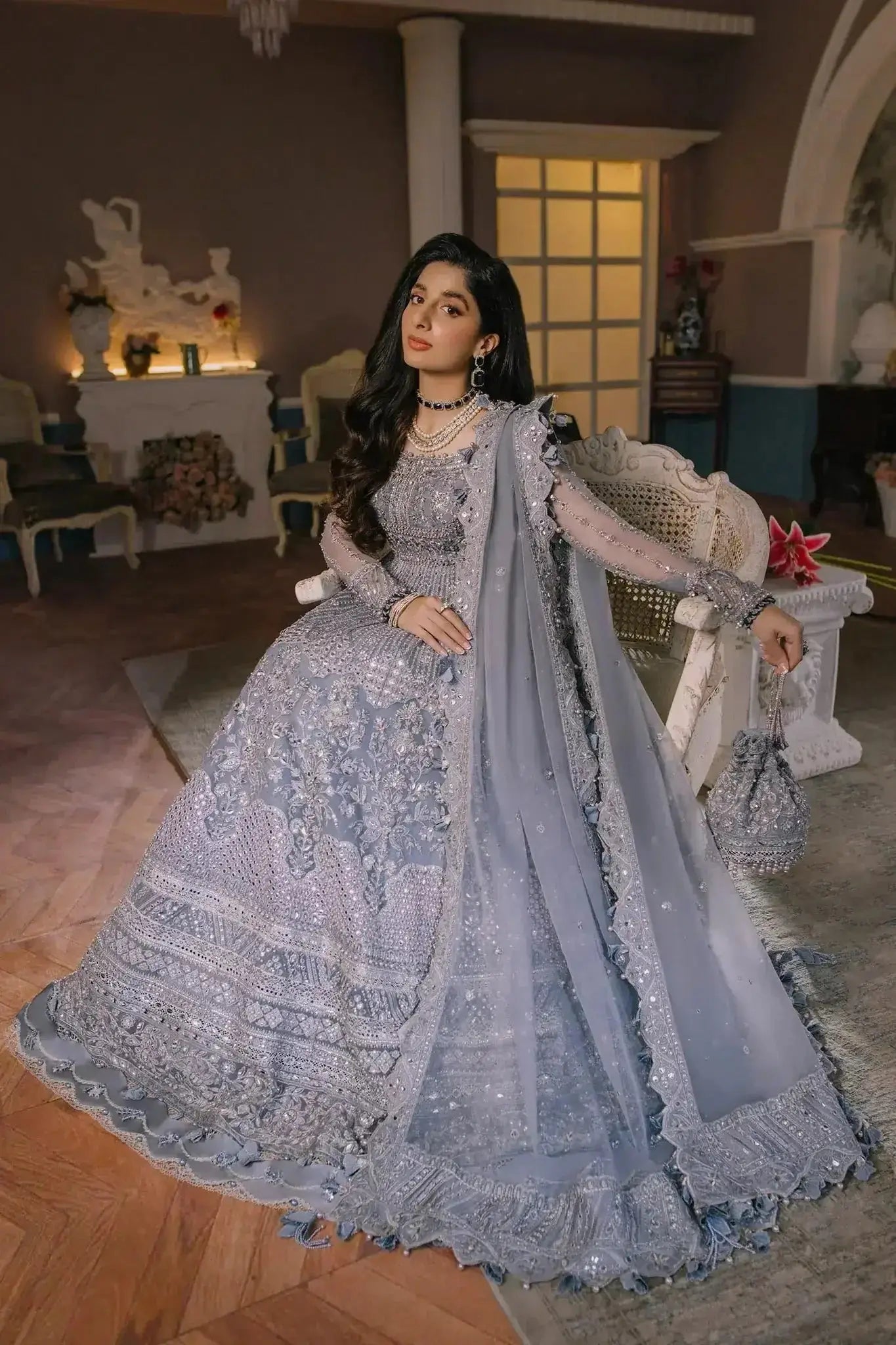 Elan | Wedding Festive 23 | Nazik - Pakistani Designer Dress - by Elan | Type: Bridal - 100% Original at Saira Sultan