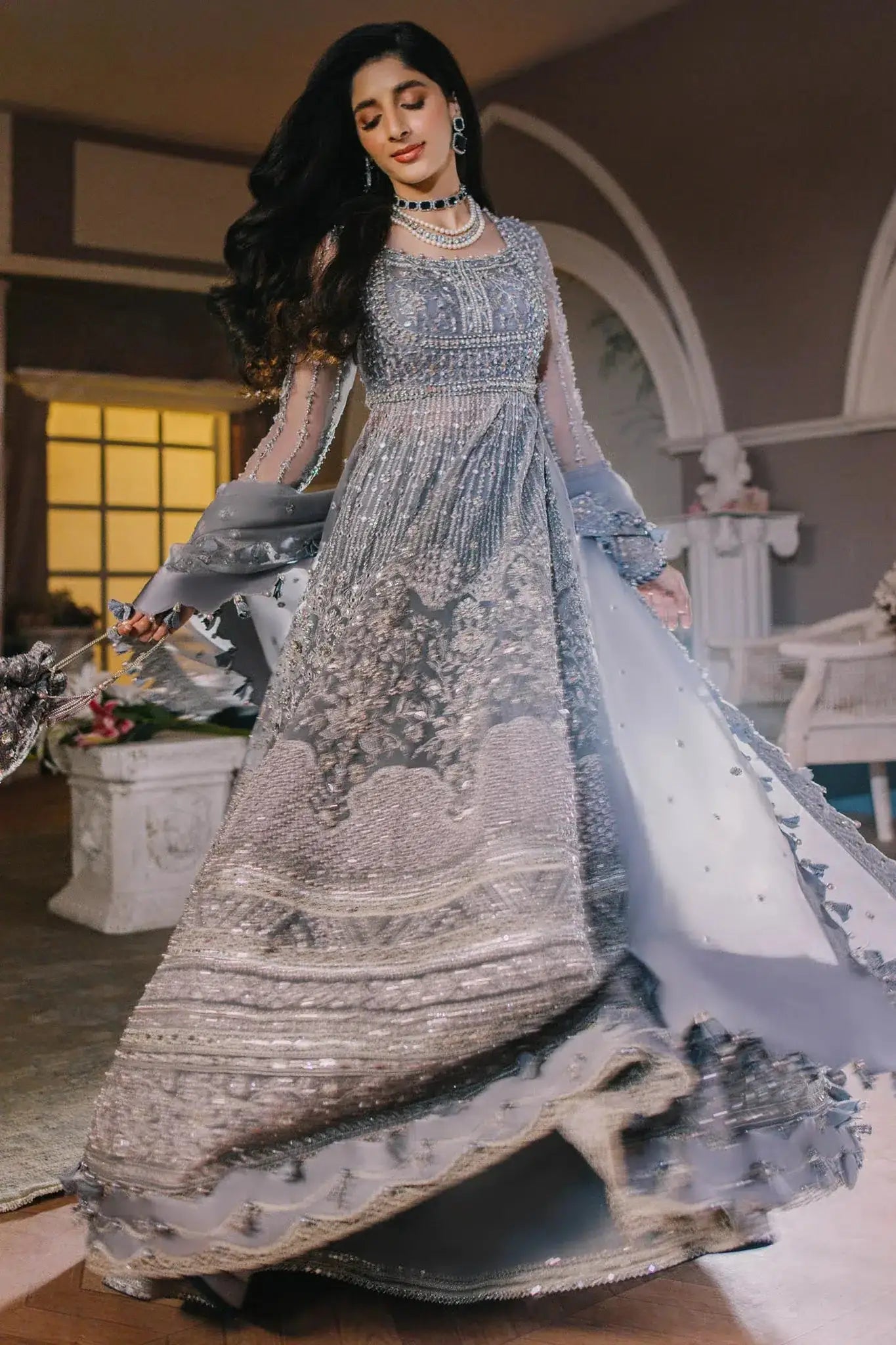Elan | Wedding Festive 23 | Nazik - Pakistani Designer Dress - by Elan | Type: Bridal - 100% Original at Saira Sultan