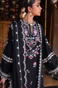 Zaha | Festive Lawn 25 | ZEENAT (ZF-25-07) L Black Lawn
