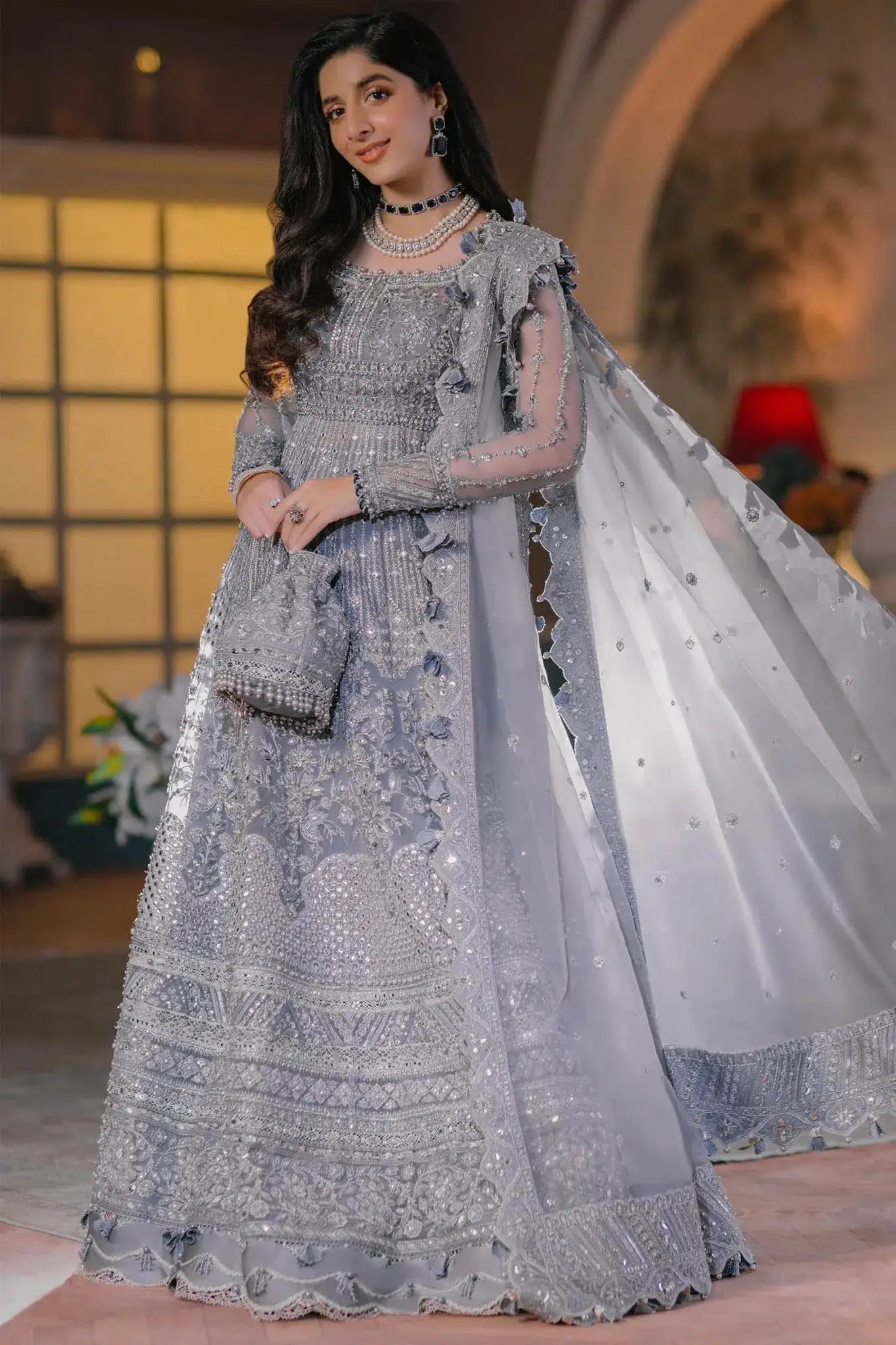 Elan | Wedding Festive 23 | Nazik - Pakistani Designer Dress - by Elan | Type: Bridal - 100% Original at Saira Sultan