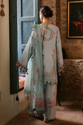 Zaha | Festive Lawn 25 | KHUSBU (ZF-25-09) S Ice Blue Lawn
