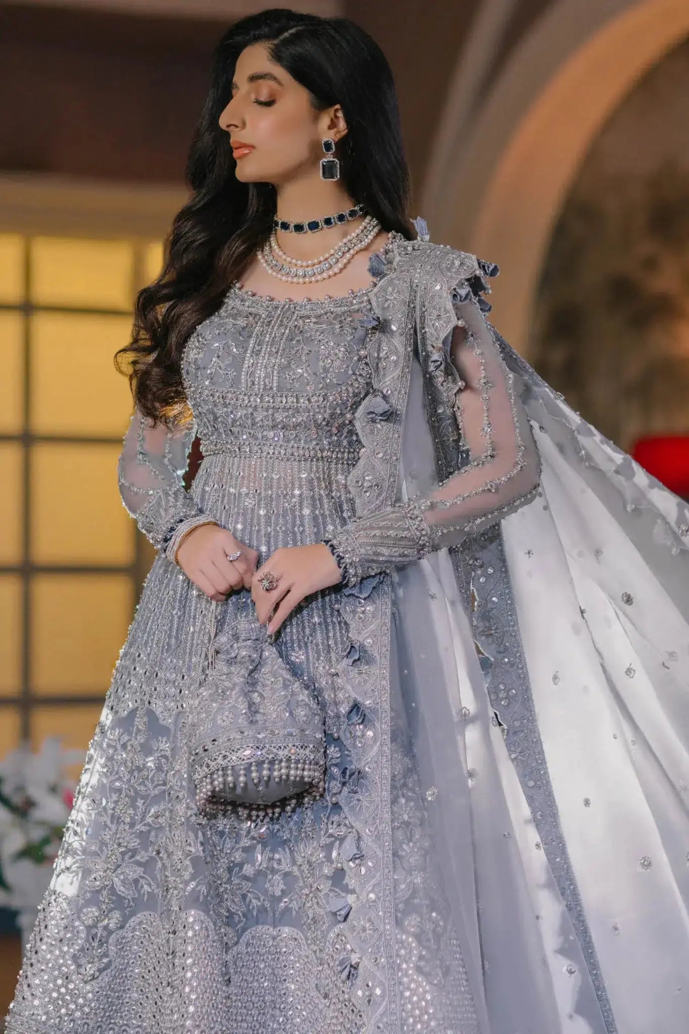 Elan | Wedding Festive 23 | Nazik - Pakistani Designer Dress - by Elan | Type: Bridal - 100% Original at Saira Sultan