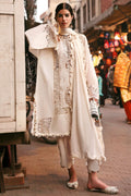Zaha | Festive Lawn 25 | GULBAHAR (ZF-25-02) XS Beige Lawn