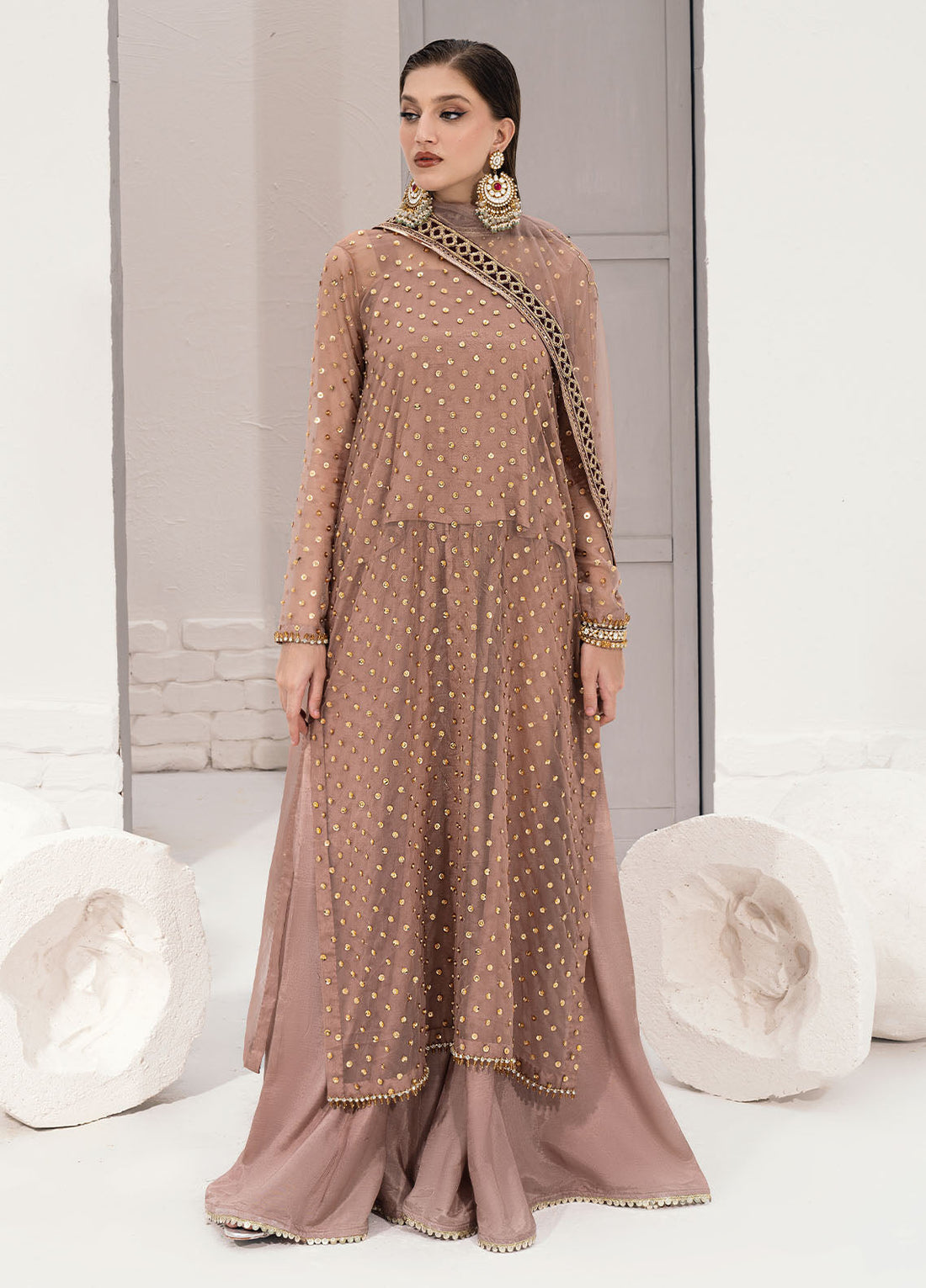 Sahane | Savoir Luxury Formals | CT-140001 Lirio - Savoir - Pakistani Designer Dress - by Sahane | Type: Formal - 100% Original at Saira Sultan