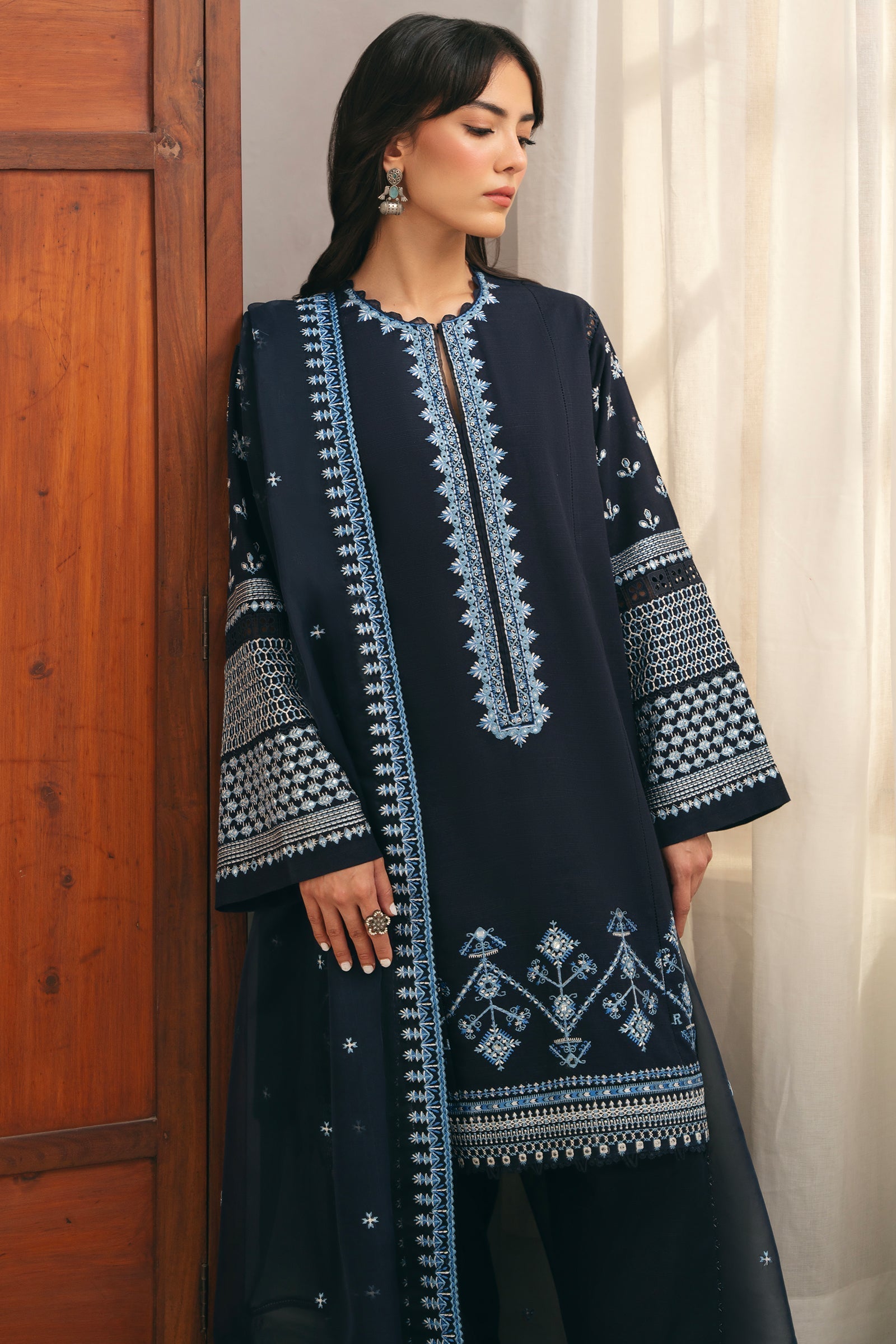 Zaha | Aangan Ready to Wear | ROSHAN (ZRW-20907) -  Zaha Ladies Clothes -  Saira Sultan