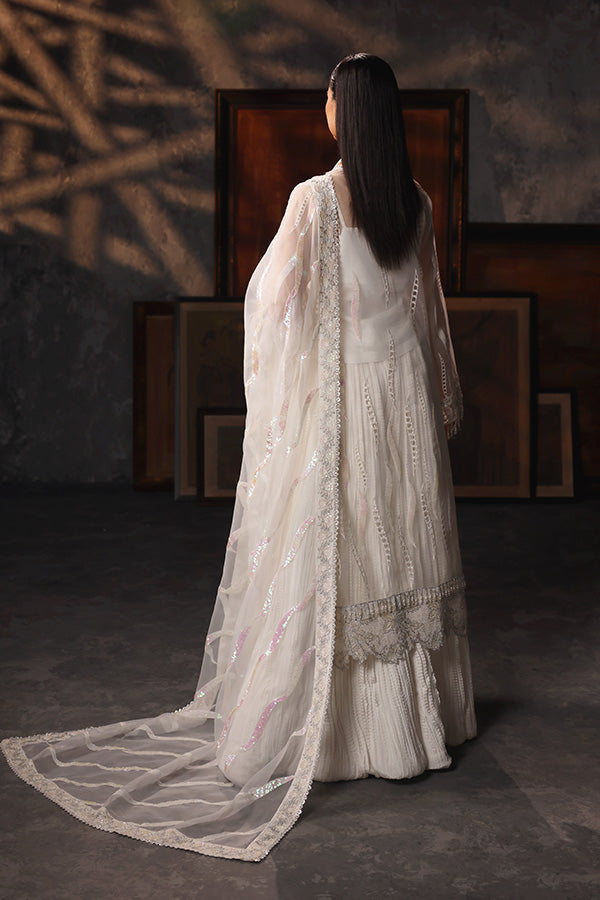 Saffron | Aatish Formals | Mah-e-Khusnuma - Pakistani Designer Dress - by Saffron | Type: Luxury - 100% Original at Saira Sultan