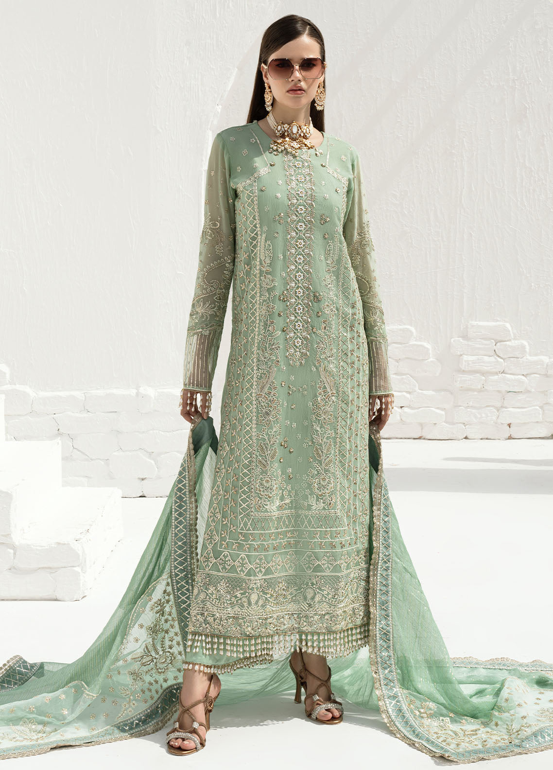 Sahane | Savoir Luxury Formals | CT-140008 Elise - Savoir - Pakistani Designer Dress - by Sahane | Type: Formal - 100% Original at Saira Sultan