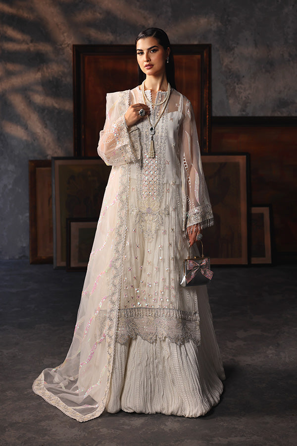 Saffron | Aatish Formals | Mah-e-Khusnuma - Pakistani Designer Dress - by Saffron | Type: Luxury - 100% Original at Saira Sultan