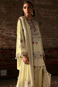 Zaha | Festive Lawn 25 | MEHERBANO (ZF-25-01) L Beige Lawn