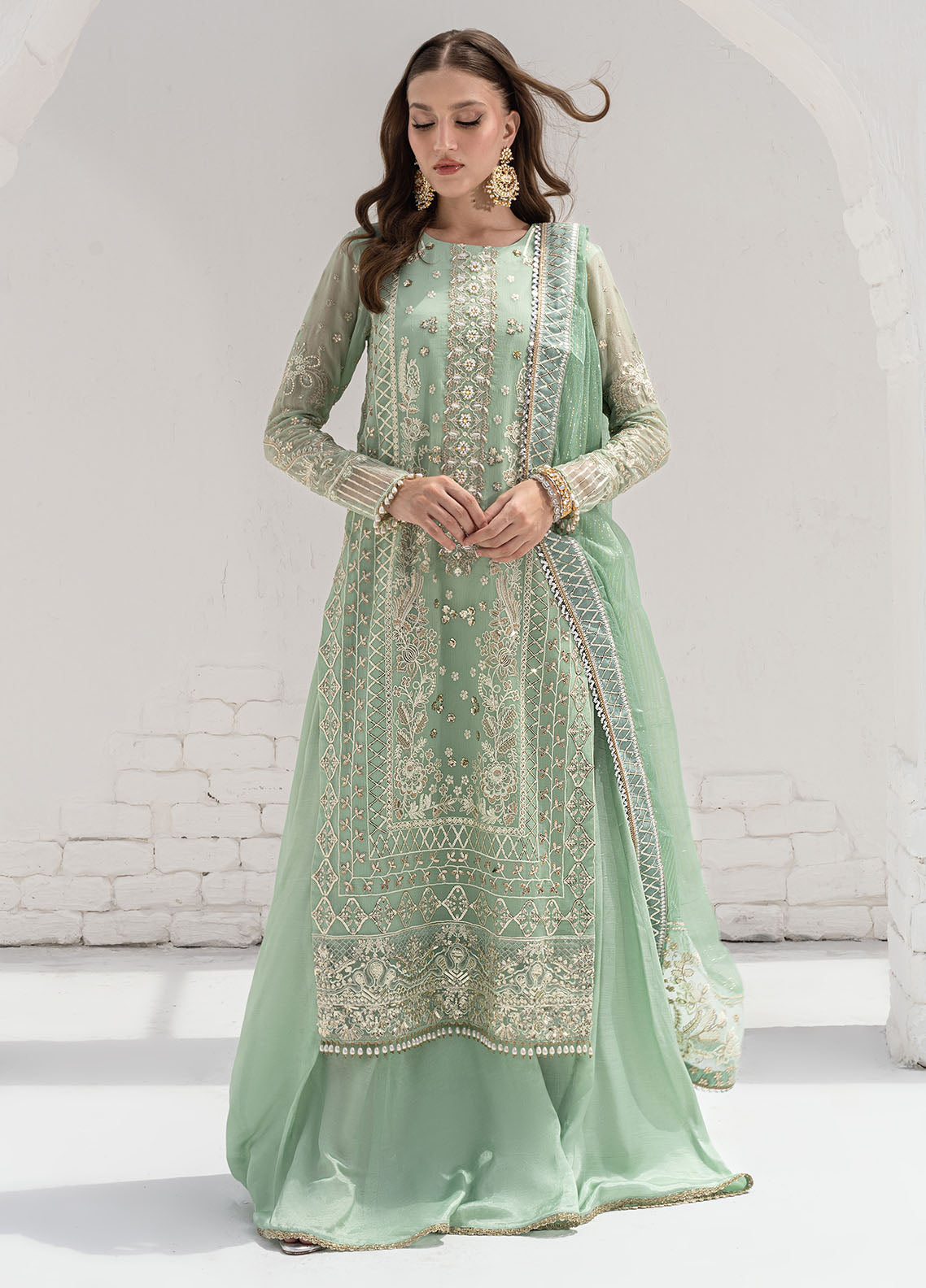 Sahane | Savoir Luxury Formals | CT-140008 Elise - Savoir - Pakistani Designer Dress - by Sahane | Type: Formal - 100% Original at Saira Sultan