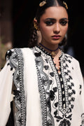 Zaha | Festive Lawn 25 | ZARMINA (ZF-25-08) L Pearl White Lawn