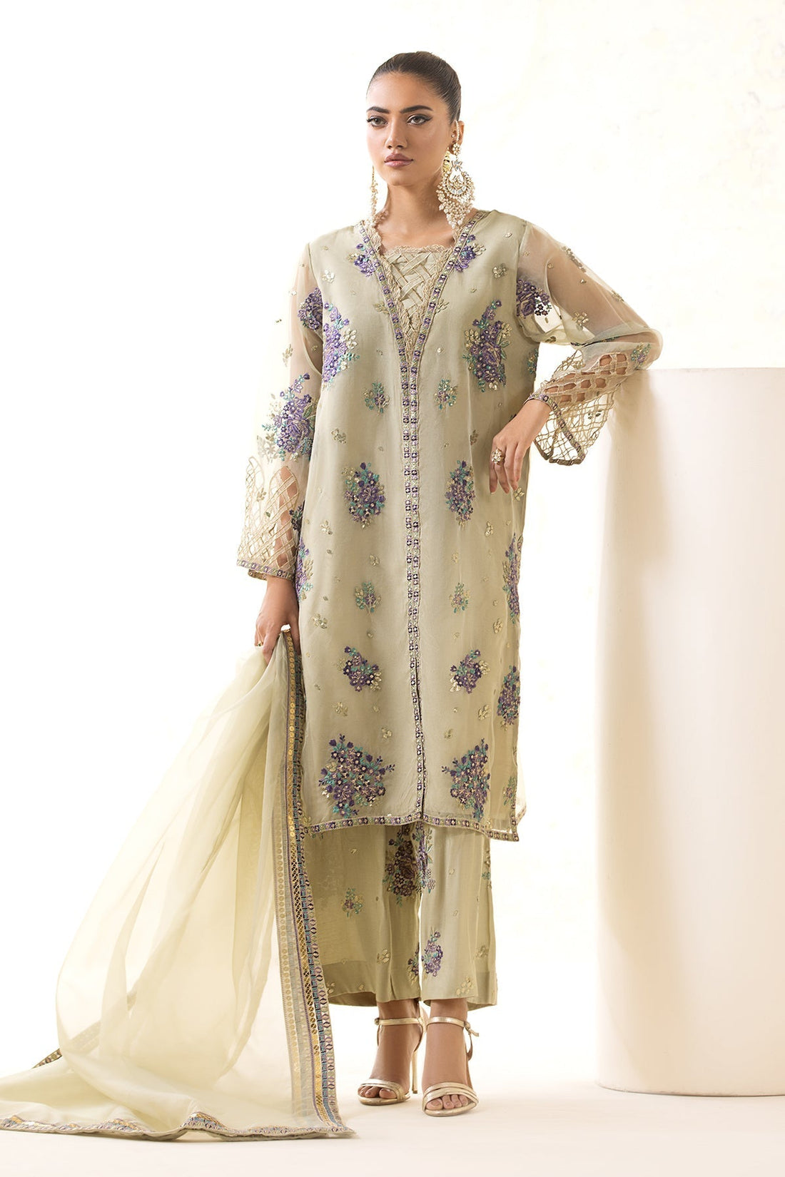 Charizma | Festive Pret | CMA-4-24 - Pakistani Designer Dress - by Charizma | Type: Luxury - 100% Original at Saira Sultan