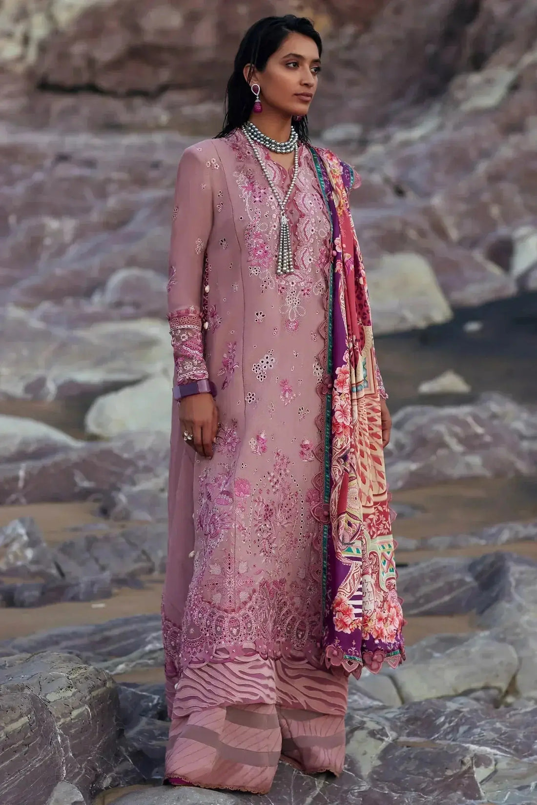 Elan | Winter 23 | FEZEH (EW23-01) - Pakistani Designer Dress - by Elan | Type: Luxury - 100% Original at Saira Sultan