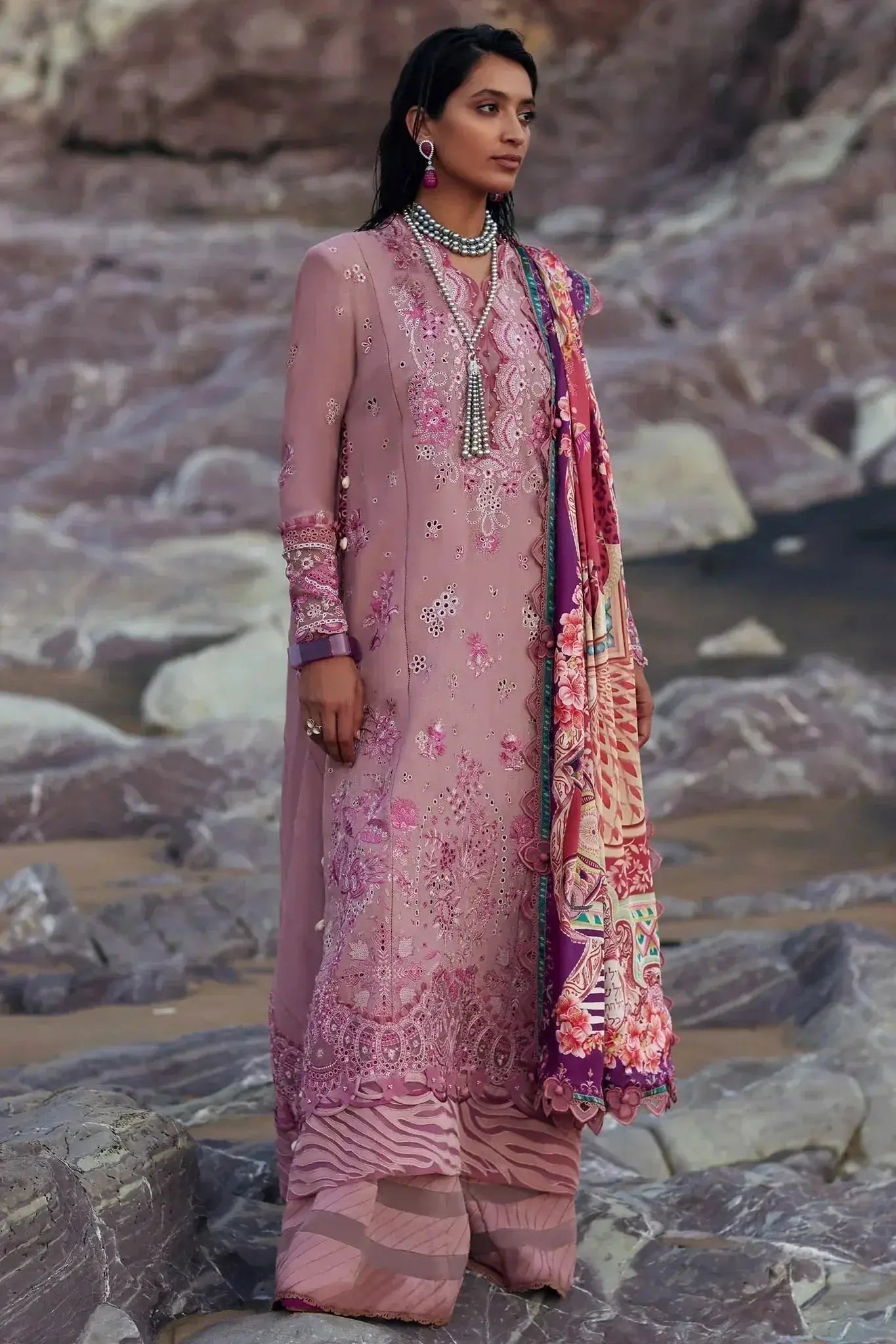 Elan | Winter 23 | FEZEH (EW23-01) - Pakistani Designer Dress - by Elan | Type: Luxury - 100% Original at Saira Sultan