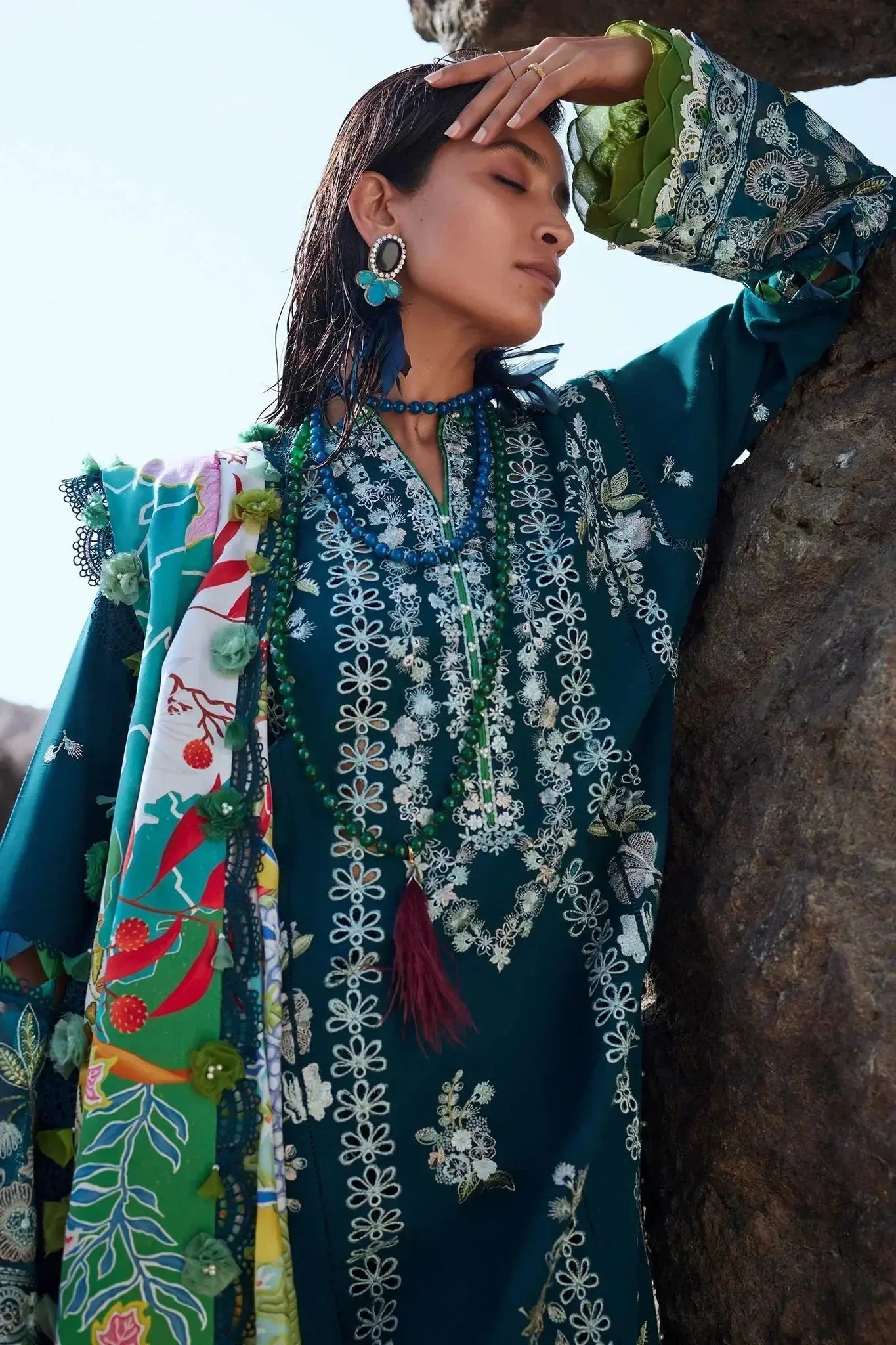 Elan | Winter 23 | FREYA (EW23-08) - Pakistani Designer Dress - by Elan | Type: Luxury - 100% Original at Saira Sultan