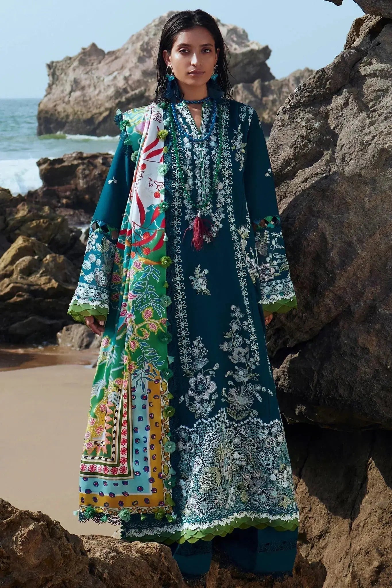 Elan | Winter 23 | FREYA (EW23-08) - Pakistani Designer Dress - by Elan | Type: Luxury - 100% Original at Saira Sultan