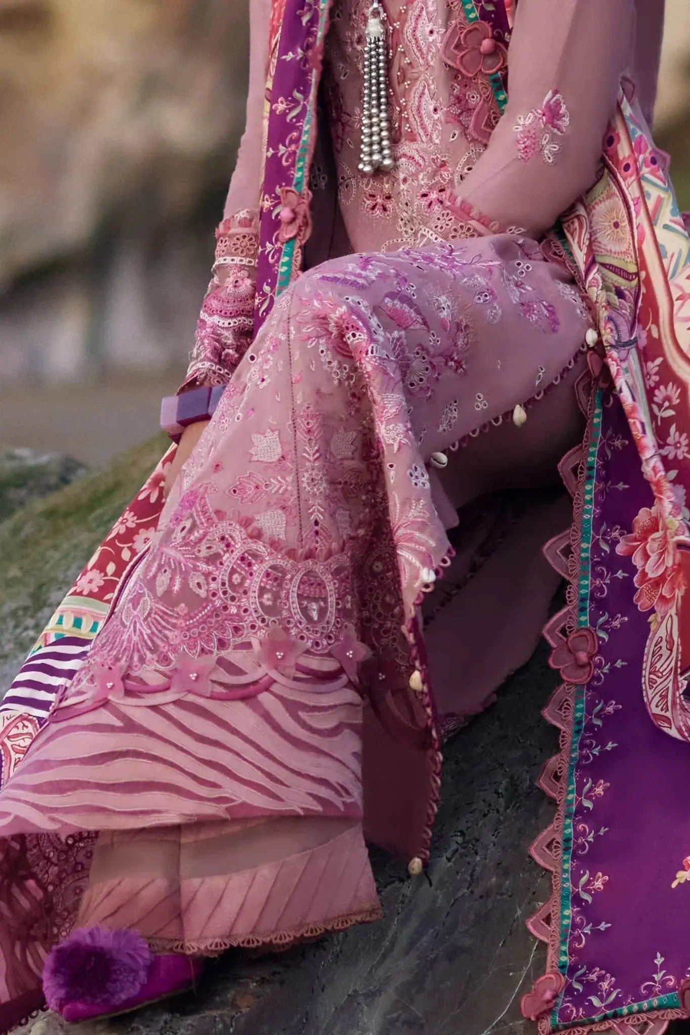 Elan | Winter 23 | FEZEH (EW23-01) - Pakistani Designer Dress - by Elan | Type: Luxury - 100% Original at Saira Sultan