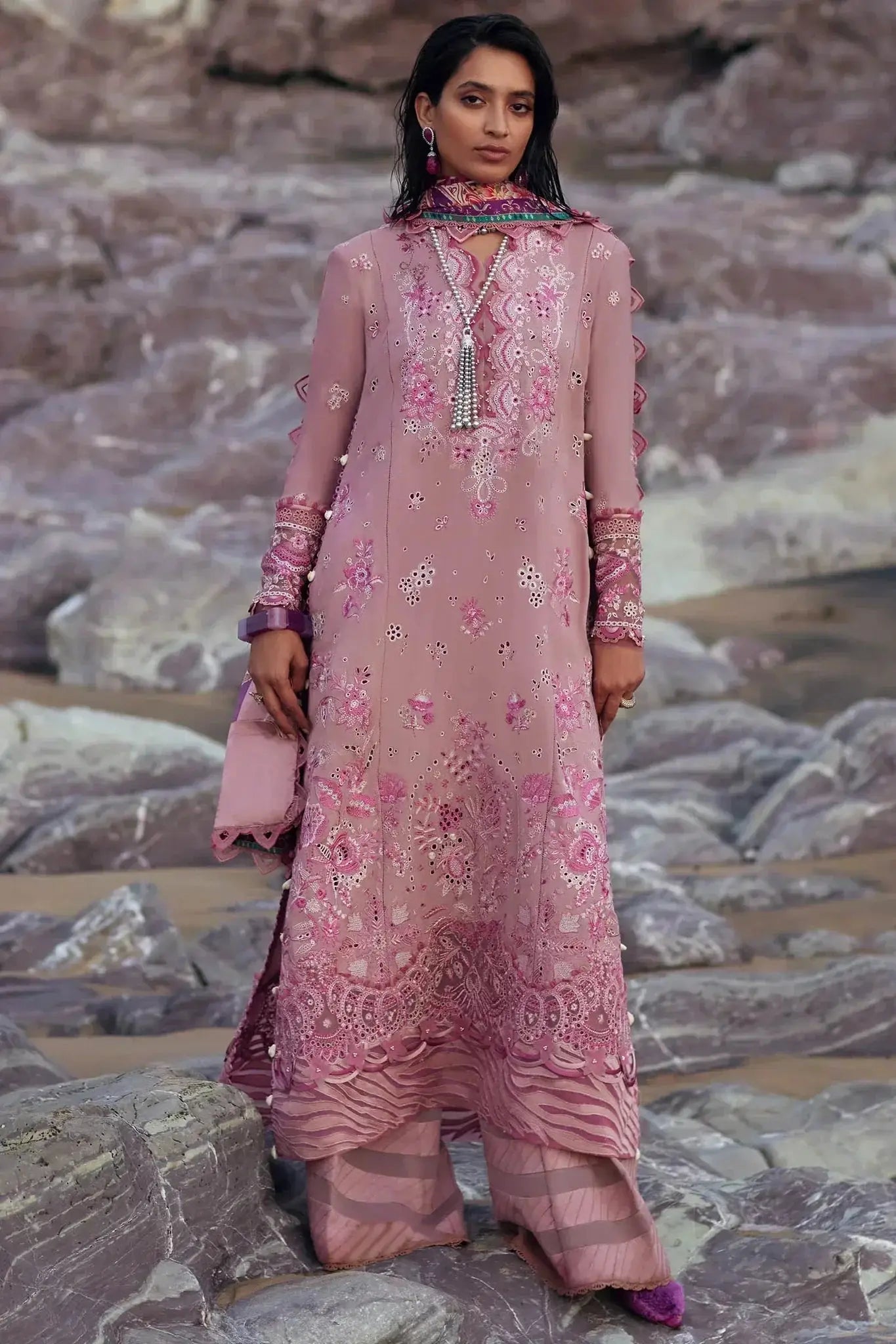 Elan | Winter 23 | FEZEH (EW23-01) - Pakistani Designer Dress - by Elan | Type: Luxury - 100% Original at Saira Sultan