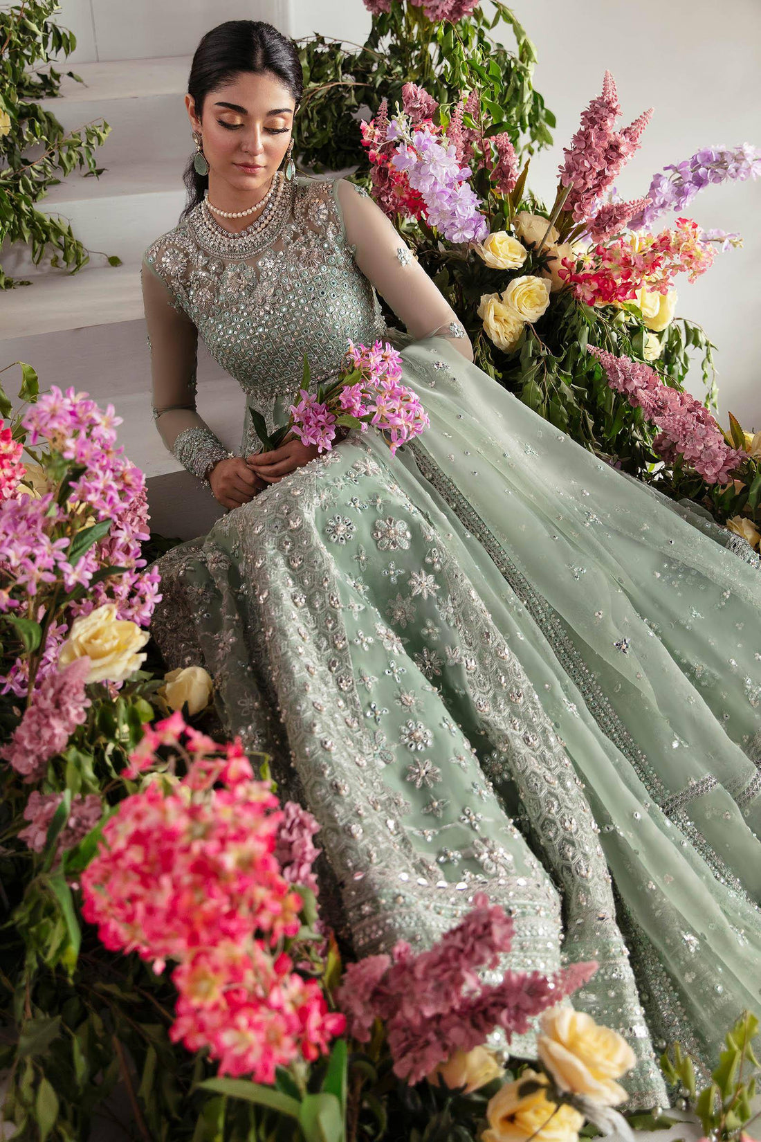 Zaha | Gossamer Formals 23 | LEILYN (ZC23-05) - Pakistani Designer Dress - by Zaha | Type: Bridal - 100% Original at Saira Sultan