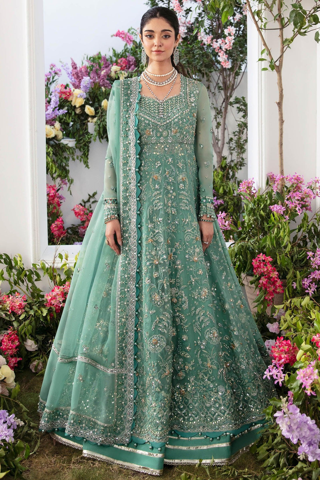 Zaha | Gossamer Formals 23 | MELTEM (ZC23-07) - Pakistani Designer Dress - by Zaha | Type: Bridal - 100% Original at Saira Sultan