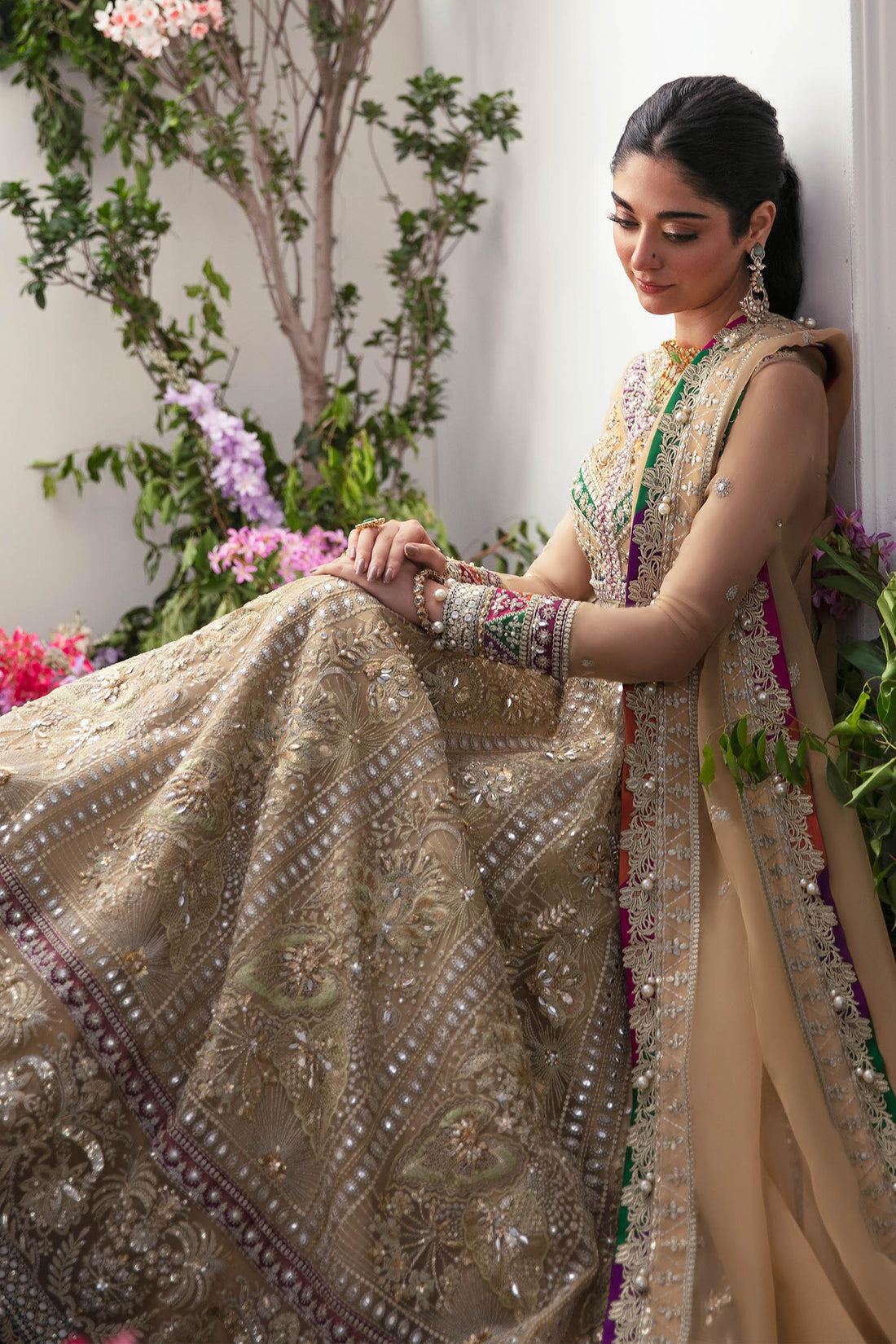 Zaha | Gossamer Formals 23 | ALYSIAH (ZC23-01) - Pakistani Designer Dress - by Zaha | Type: Bridal - 100% Original at Saira Sultan