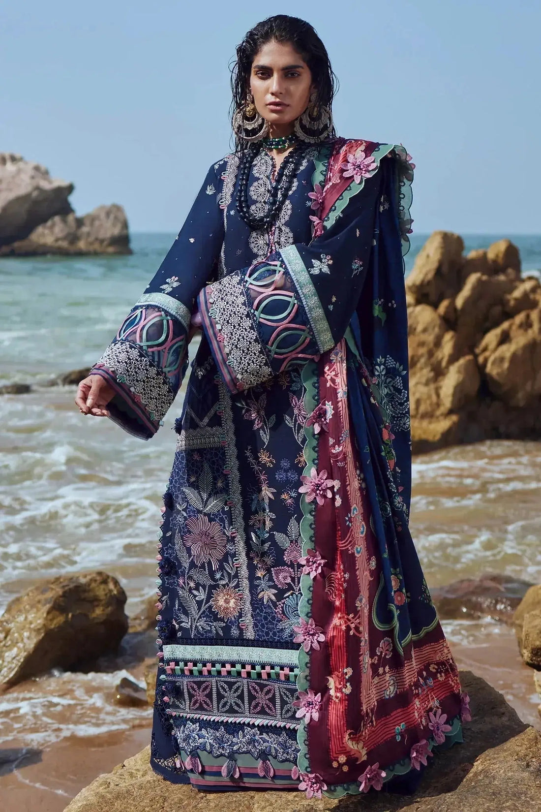 Elan | Winter 23 | DARIEN (EW23-06) - Pakistani Designer Dress - by Elan | Type: Luxury - 100% Original at Saira Sultan