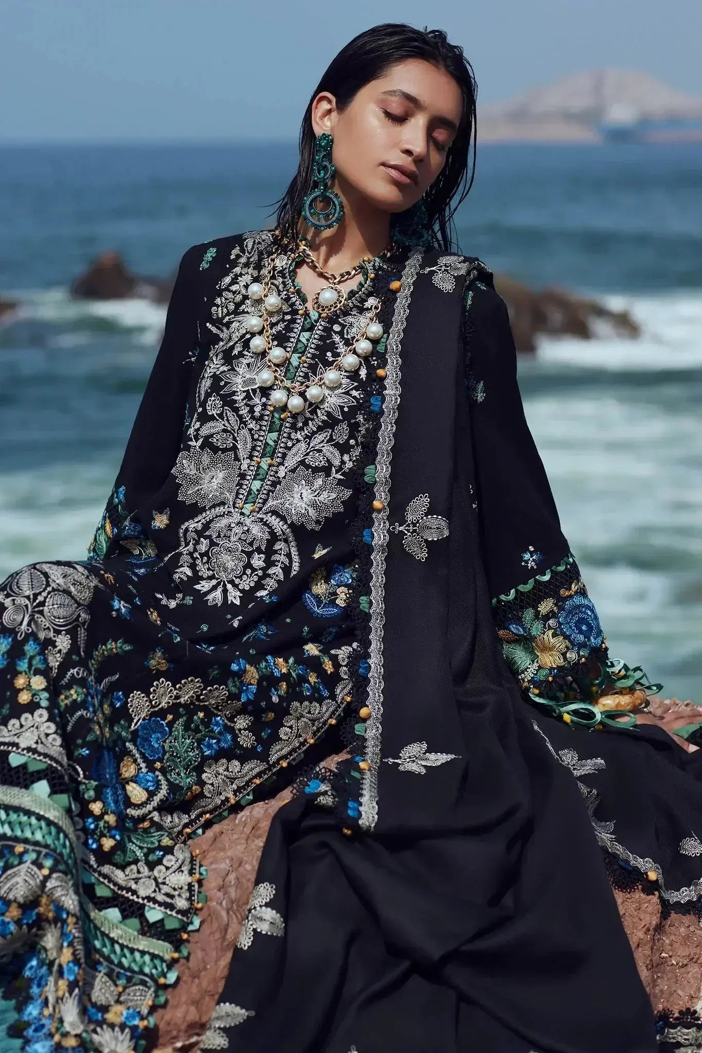 Elan | Winter 23 | AYANNA (EW23-09) - Pakistani Designer Dress - by Elan | Type: Luxury - 100% Original at Saira Sultan