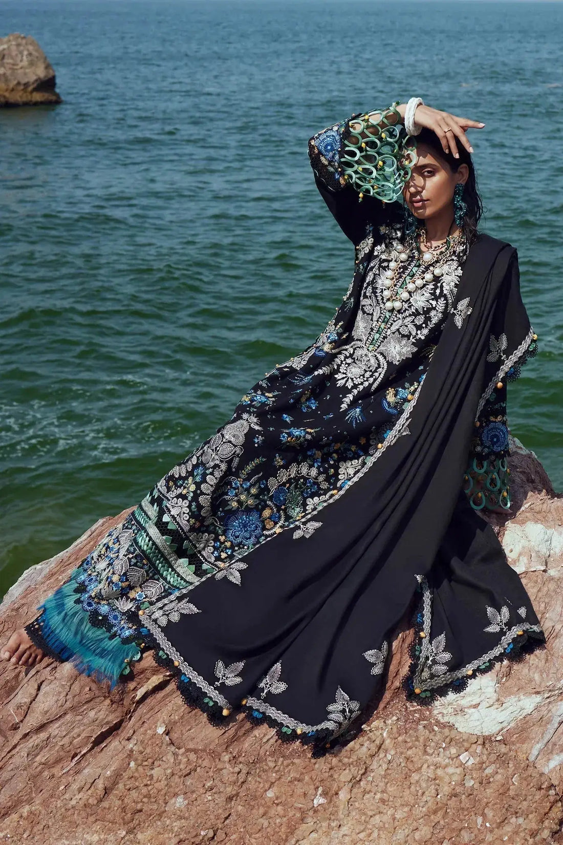 Elan | Winter 23 | AYANNA (EW23-09) - Pakistani Designer Dress - by Elan | Type: Luxury - 100% Original at Saira Sultan