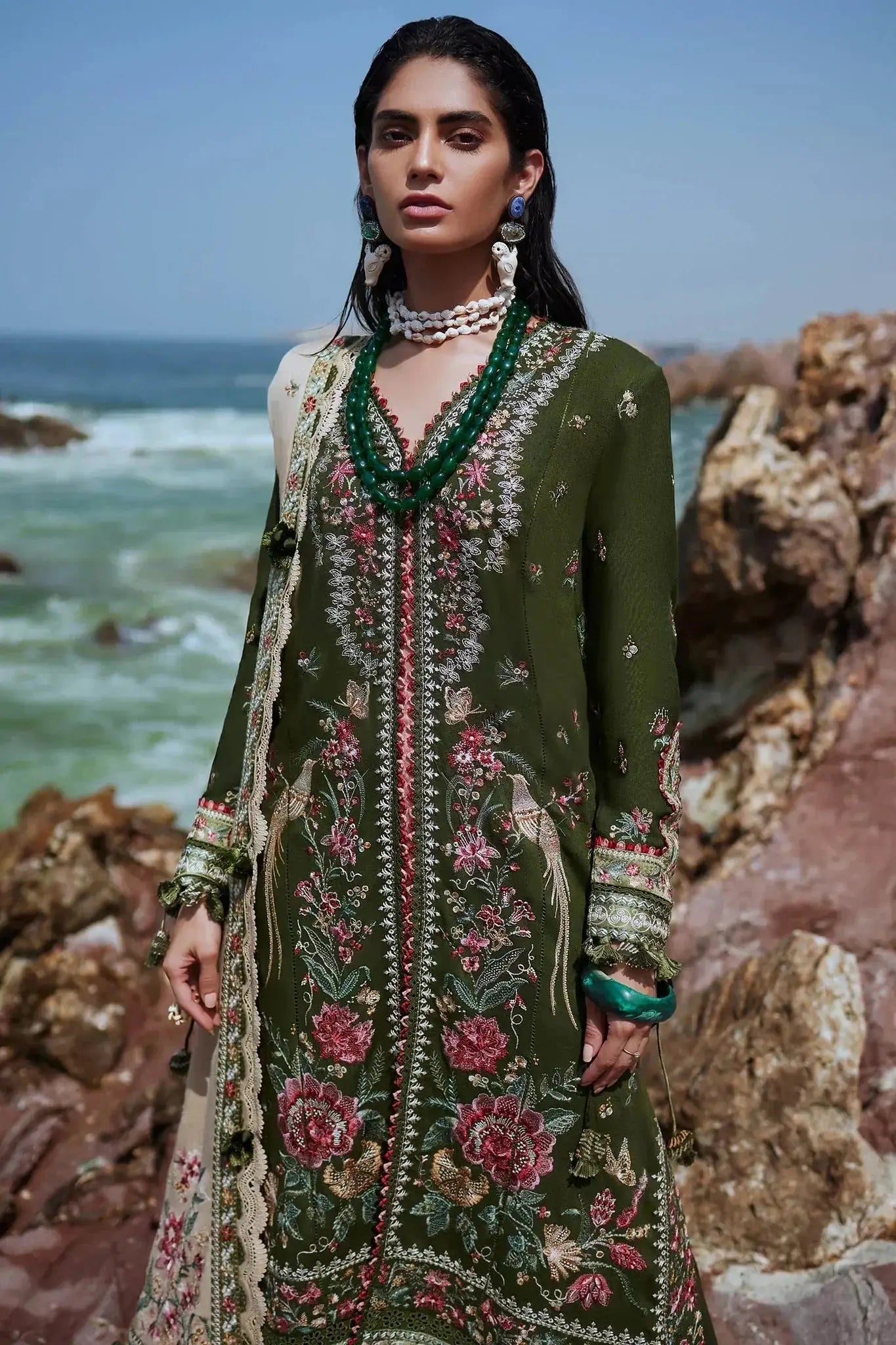 Elan | Winter 23 | CORA (EW23-03) - Pakistani Designer Dress - by Elan | Type: Luxury - 100% Original at Saira Sultan