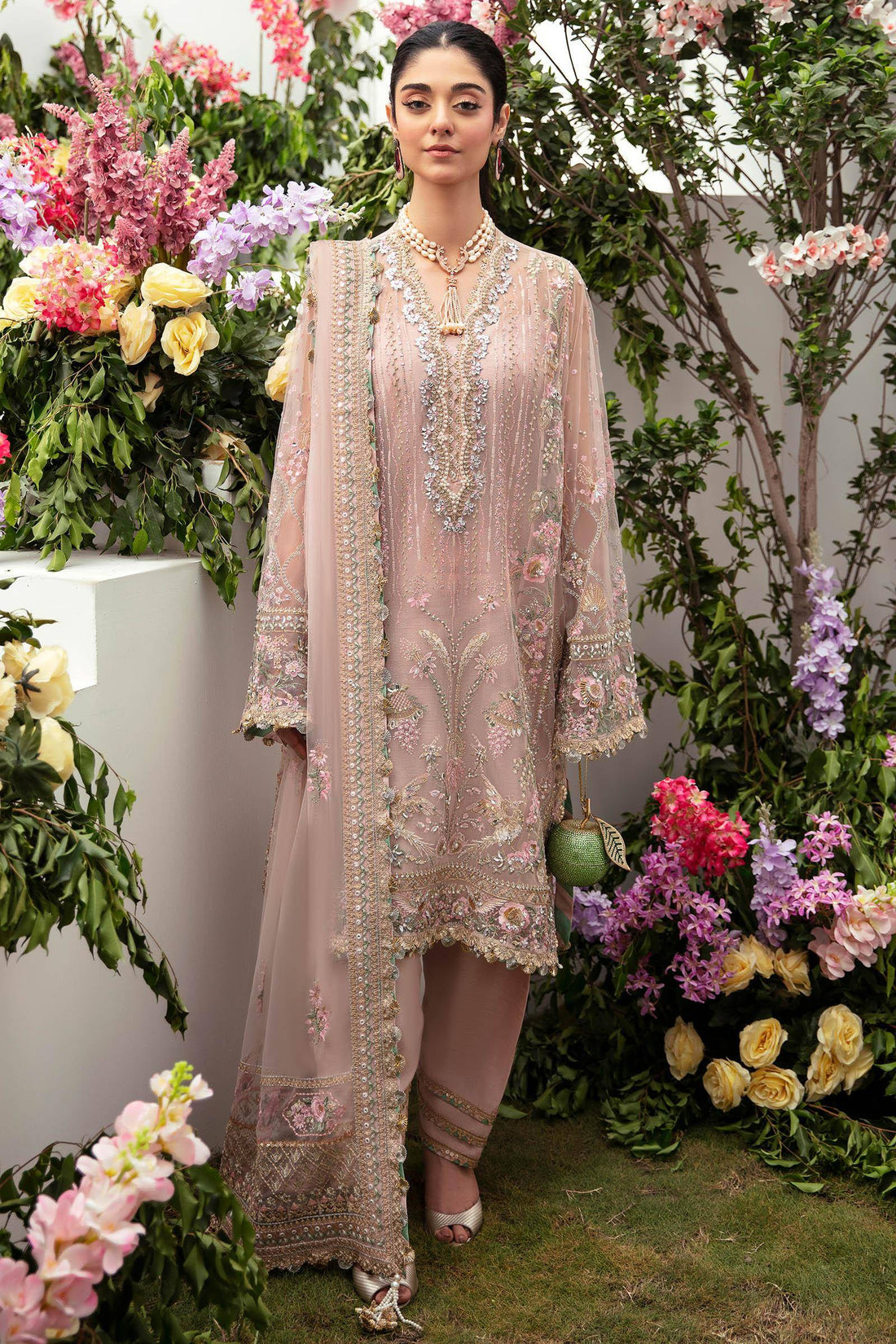 Zaha | Gossamer Formals 23 | DERYA (ZC23-02) - Pakistani Designer Dress - by Zaha | Type: Bridal - 100% Original at Saira Sultan